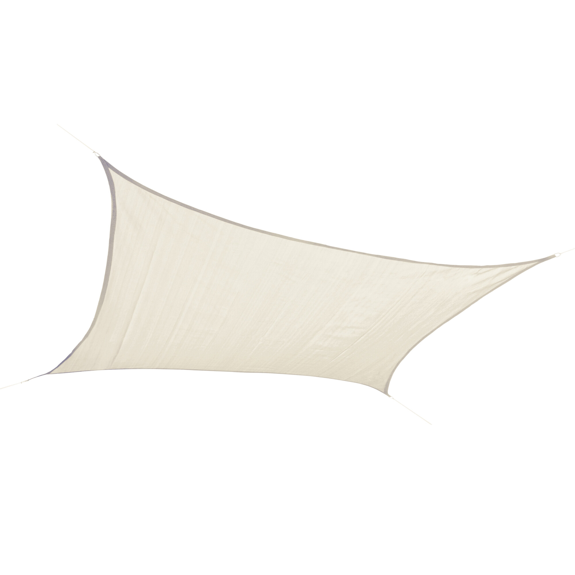 ShelterLogic, 16ft. square Cream Shade Sail, Color Ivory, Model# 25624
